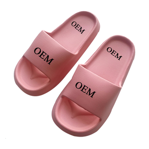 Yüksek kaliteli ev kadın rahat kırmızı renk terlik taban moda plaj terlikleri EVA kaymaz slaytlar terlik ucuz OEM - Product Image 5