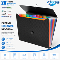 Carpeta de Archivo Transparente Impermeable para la Universidad, Biblioteca, Hogar, Oficina y Escuela, Tamaño A4, Estilo Plano, para Almacenamiento de Papel y Reportes