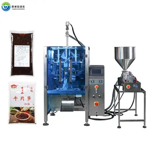 Automatic multilane lollipop stick bag packing machine vertical sachet ice pop liquid stick packing machine