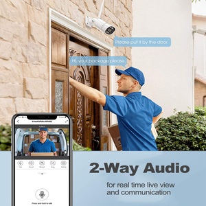 Nhà máy cung cấp tuya wifi thông minh <span class=keywords><strong>H</strong></span>.264 <span class=keywords><strong>Series</strong></span> ngoài trời ai <span class=keywords><strong>Camera</strong></span> an ninh không dây tuya 3MP <span class=keywords><strong>IP</strong></span> Bullet <span class=keywords><strong>Camera</strong></span> - Product Image 3