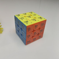 Livraison rapide professionnelle, impression lisse de haute qualité 3x3x3 Puzzle Cube magique jouets pour enfants éléments chimiques tableau périodique
