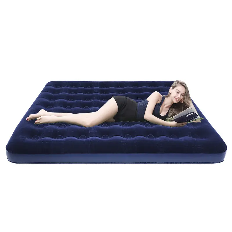 Aeroluxe Airbed ملكة الفرش الهوائي ، قابلة للطي واحد الفرش الهوائي للاسترخاء