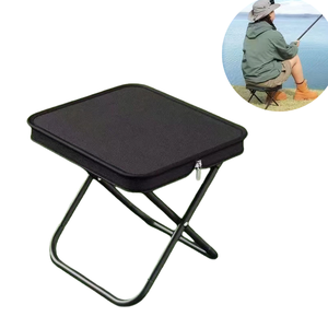 Silla Plegable para Acampar al Aire Libre, Ultraligera, Portátil, <span class=keywords><strong>Banco</strong></span> <span class=keywords><strong>de</strong></span> Pesca <span class=keywords><strong>Multifuncional</strong></span>, Silla <span class=keywords><strong>de</strong></span> Mano para Ocio, Muebles al por Mayor - Product Image 1