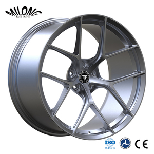 1 Pieza de Llanta Forjada <span class=keywords><strong>Mb</strong></span>-S108s con Acabado Pulido 21x10.5 21x11.5, Ruedas de Alto Rendimiento 5x112 para BMW M3 M4 G80 G82 - Product Image 1
