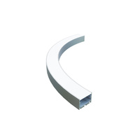 Canal d'extrusion de profil de LED en aluminium de forme ronde suspendue pour la lumière de bande de LED pour la taille de décoration d'intérieur dans 50*35mm