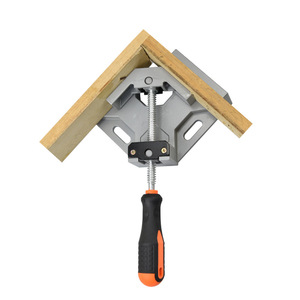 ZHCY 90 Degree Right Angle <b>Clamp</b> Aluminum Alloy Body <b>Quick</b> Release Woodworking Welding <b>Clamp</b> For Gluing Fish Tank - Product Image 2