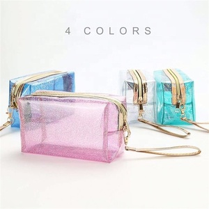 กระเป๋าเครื่องสำอางใสกันน้ำกระเป๋าเครื่องสำอางพีวีซีกันน้ำ - Product Image 5