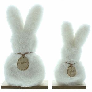 Ensemble de jouets en peluche Lapin de Pâques transfrontalier, mignon et populaire, lot de deux pièces - Product Image 4