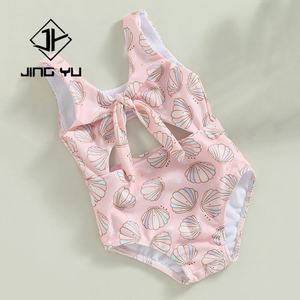 Traje de Baño para Bebé de Diseño de Alta Calidad, Traje de Baño de Nailon Reciclado para Niños Pequeños, Traje de Baño de una Pieza con Estampado Personalizado - Product Image 5