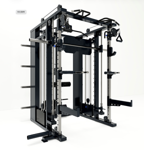 Équipement de fitness multifonctionnel tout-en-un : Power Rack, Crossover à câbles, en acier robuste pour l'entraînement de force et la <span class=keywords><strong>musculation</strong></span> - Product Image 2