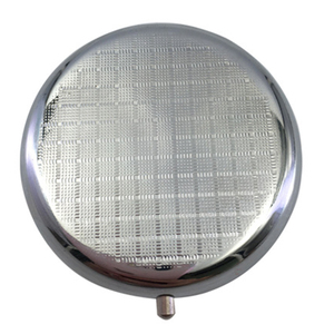 Xách tay mini bạc y học chủ container Organizer Vòng Kim Loại Pill y học trường hợp thép không gỉ Pill hộp - Product Image 6