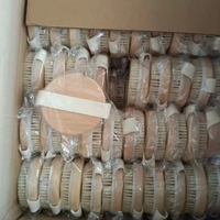 Neues Design Private Label Umweltfreundliche Natürliche Bürsten Luffa Loofah Badeschwamm Langes Waschset Gürtelstreifen Maßgeschneiderter Körperpeeling