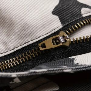 Nouveaux jeans de travail camouflage noir et blanc pour hommes, automne et hiver, coupe droite ample, pantalon à chevilles, vêtements de rue, vente en gros personnalisée - Product Image 3