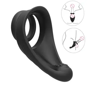 Cincin Penis untuk pria mesin masturbasi pria cincin penunda Penis mainan seks Gay untuk pasangan pria Masturbator tanpa Vibrator %