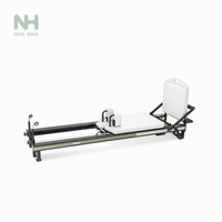 Lit de Pilates professionnel en aluminium robuste et réglable pour salle de sport et studio de yoga