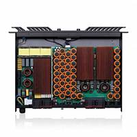 Amplificateur actif TDP220 FCC CE ROHS en métal 2 canaux 2*2000W 8Ω, 2*3300W 4Ω, 2*4900W 2Ω pour concerts et utilisation en extérieur
