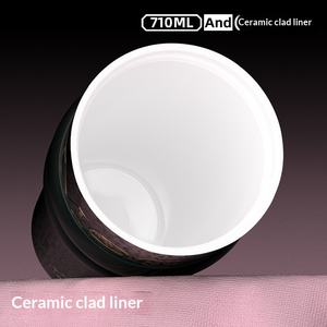 Thermos de luxe haut de gamme avec revêtement en céramique, isolation sous vide, performance thermique de 6 à 12 heures, design portable à motif serpent - Product Image 5