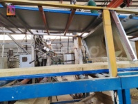 Ligne de production de panneaux ignifuges pour toiture et murs en acier galvanisé entièrement automatique certifiée CE, à haute productivité