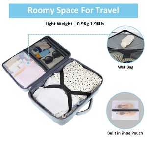 Grand sac à dos de voyage pour ordinateur portable extensible pour femmes, imperméable, sac à dos de travail pour ordinateur portable 17 pouces, sac à dos de randonnée avec compartiment pour chaussures - Product Image 2