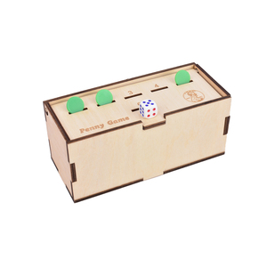 Sbarazzati delle monete per vincere un <span class=keywords><strong>gioco</strong></span> <span class=keywords><strong>strategico</strong></span> da tavolo divertente in legno - Product Image 1