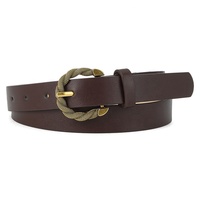 Nouvelle Série Printemps de Chemises Longues en Jean Haut de Gamme pour Femmes, avec Ceinture et Boutons en Alliage en Cuir PU Effet Serpent, Production Personnalisée
