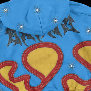 Sudadera con Capucha Vintage Y2k con Estampado Gráfico Azul <span class=keywords><strong>Cielo</strong></span>, Cierre Completo, Tie Dye, Doble Capa para Hombre, Felpa Francesa, Bordado 3D - Product Image 6