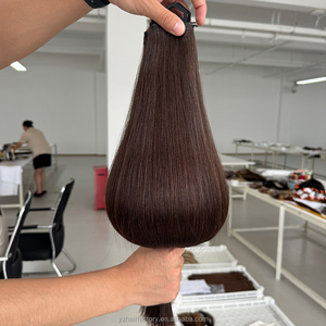 ผมต่อแบบผีเสื้อ Genius Hair Weft รุ่นใหม่ปี 2026 แบบ Double Drawn สามารถตัดได้  ทำจากผมแท้ของยุโรป - Product Image 3