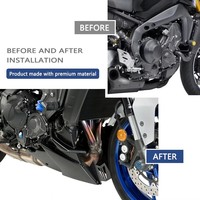 Plaque de protection inférieure du moteur, spoiler de châssis, protection en plastique pour Yamaha MT09/MT-09SP XSR900 Tracer 9/GT 2021-2025, neuve