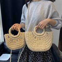 Vente en gros de sacs de plage en papier pour femmes, tendance, été
