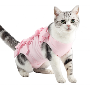 Chaleco de Cirugía <span class=keywords><strong>para</strong></span> Gatos, Ropa de Destete, Antiácaros, Transpirable, Fisiológica, <span class=keywords><strong>para</strong></span> Cirugía de Mascotas - Product Image 4