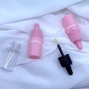 Botella de Brillo Labial de Plástico Reciclado, Logotipo Personalizado, Tubo de Brillo Labial Líquido con Diseño de Gotero, Tubos de Brillo Labial al por Mayor - Product Image 3