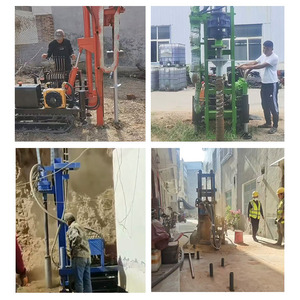 Trivella Portatile Compatta Cingolata DTH per Perforazione Roccia, Battitura Pali e Chiodatura del Terreno - Attrezzatura di Perforazione Multifunzione Tutto in Uno - Product Image 4