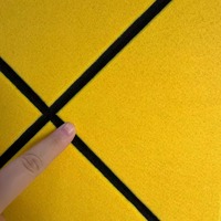 Panneaux décoratifs en feutre écologiques 100% polyester, autocollants muraux modernes pour la protection des murs