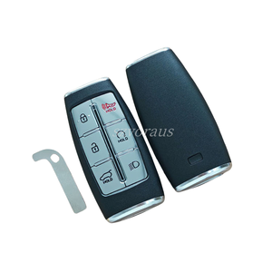 Escotilla de llave inteligente de 6 botones de alta calidad al por mayor 433Mhz ID47 Chip (95440-T6100) para Hyundai Genesis GV80 2021-2024 - Product Image 1