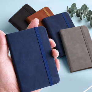 Mini Libreta Portátil A7 con Bolsillo, Tapa Dura de Cuero Personalizable, Libreta de Negocios para Promoción - Product Image 3