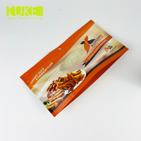 Rôtisserie Anti-buée Mircroweable Pollo Asado Poulet Rôti Chaud Sac Personnalisé En Plastique Fermeture Éclair Poulet Rôti Sac D'emballage