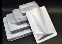 Sachet en plastique composite alimentaire à trois soudures latérales, pochette plate personnalisée pour bonbons, poudre et petits emballages alimentaires