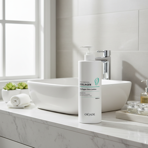 OR'JADE 500ml Loción Hidratante y Nutritiva con Colágeno Hidrolizado para una Piel Perfumada, para Todo Tipo de Piel, Cosméticos Coreanos - Product Image 3