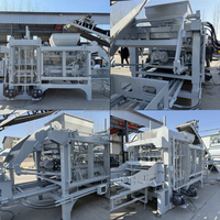 Machine de fabrication de briques et de blocs en béton hydraulique entièrement automatique QT8-15 avec système PLC à vendre aux Émirats arabes unis, Dubaï