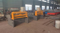 La machine ondulée de pays d'Haïti a utilisé le toit galvanisé de feuille de bobine coupant à la machine de longueur