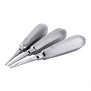 เครื่องมือถอนฟันแบบโค้งเว้าปลายรากฟัน แบร์นาร์ด สเปด ทำจากสแตนเลส - Product Image 3
