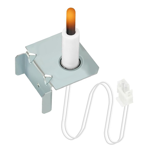 70W16 Gas Oven Silicon Nitride Igniter Stove Range Ignition Heater Replacement With Bracket Plug Wire