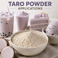 Poudre de Taro en vrac de 25 kg pour préparations de boissons, pâtisseries, desserts surgelés et confiseries – Approvisionnement direct usine