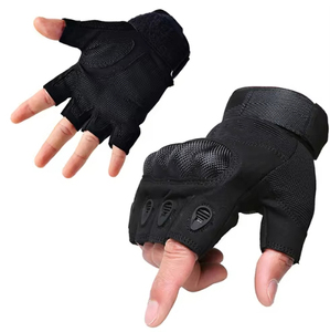 Gants de sport demi-doigts respirants et ventilés pour hommes, idéaux pour la musculation, le cyclisme et l'entraînement (vente en gros) - Product Image 6