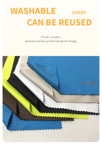 चश्मे की सफाई के लिए उच्च गुणवत्ता वाले माइक्रोफाइबर सफाई कपड़े - Product Image 3