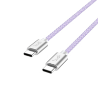Câble de charge rapide en nylon tressé 60W, type C vers type C, 2m 3m extra long, durable, avec coque en alliage d'aluminium et cœur en cuivre pur, synchronisation rapide des données