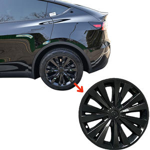 Personalización de fábrica 19 "pulgadas 4 piezas por juego Placa de ajuste de rueda Cubierta de neumático Cubierta de cubo de rueda <span class=keywords><strong>para</strong></span> Tesla Model Y - Product Image 6