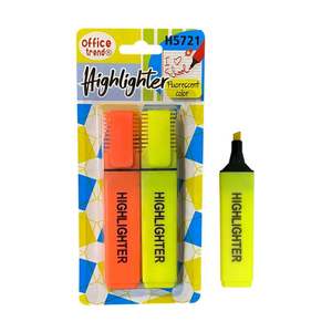 Ensemble de stylos marqueurs fluorescents pastel en gros, 6 couleurs, surligneurs avec étiquettes pour l'organisation et la mise en évidence - Product Image 3