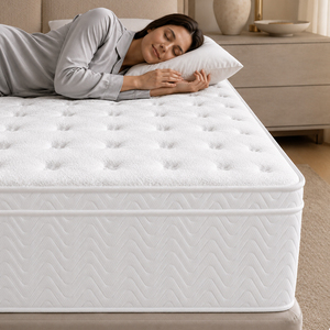 <b>Compressed</b> Pocket <b>Spring</b> Bed Mattress for Apartment Queen King Size - Product Image 1