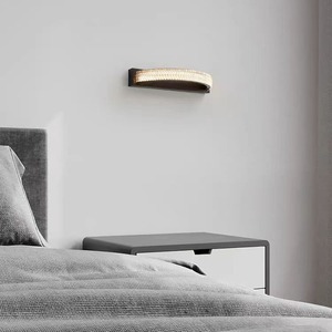 2023 All-Copper Minimalist Luxury Interior <b>Wall</b> Lamp New Design for Bedroom Living Room <b>Bedside</b>-Copper Lamp Body - Product Image 5